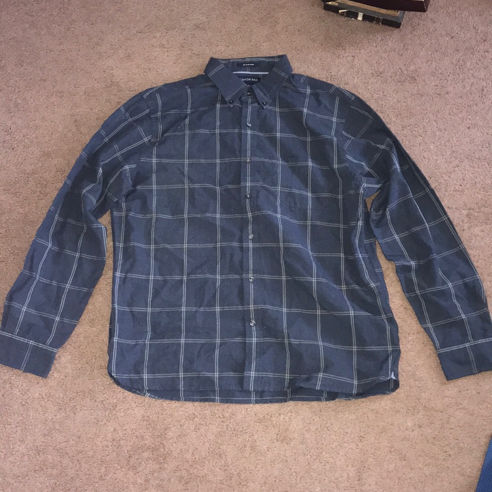 NWOT Land’s End Men’s Button Down